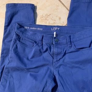Ann Taylor Loft Modern Skinny Jean - Size 28/6